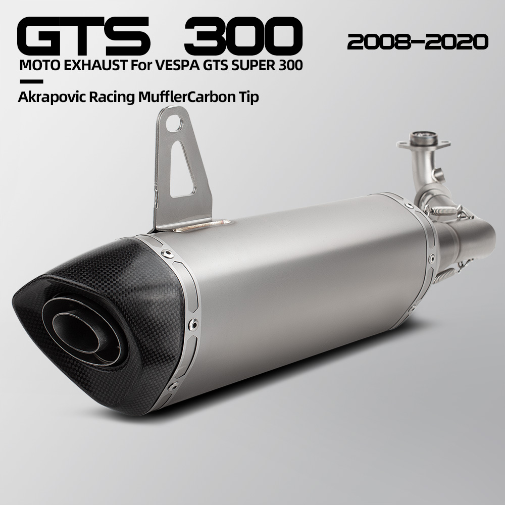 I Tech Accessories - ท่อไอเสียรถมอเตอร์ไซค์ Vespa GTS300 Super/Touring GTS Super/Super