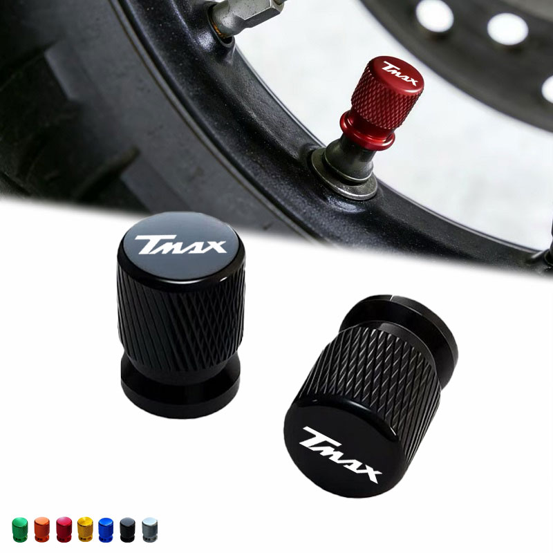 I Tech Accessories - ใหม่รถจักรยานยนต์อุปกรณ์เสริมฝาครอบวาล์วยางล้อสำหรับ YAMAHA TMAX 530 560 500