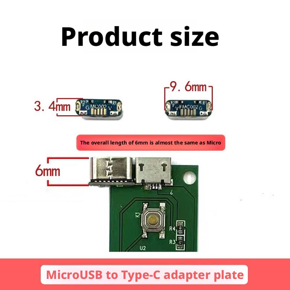 Type C Multiport Adapter - M85k ไมโครยูเอสบีเป็นอะแดปเตอร์ Type-C บอร์ด DIY PCB