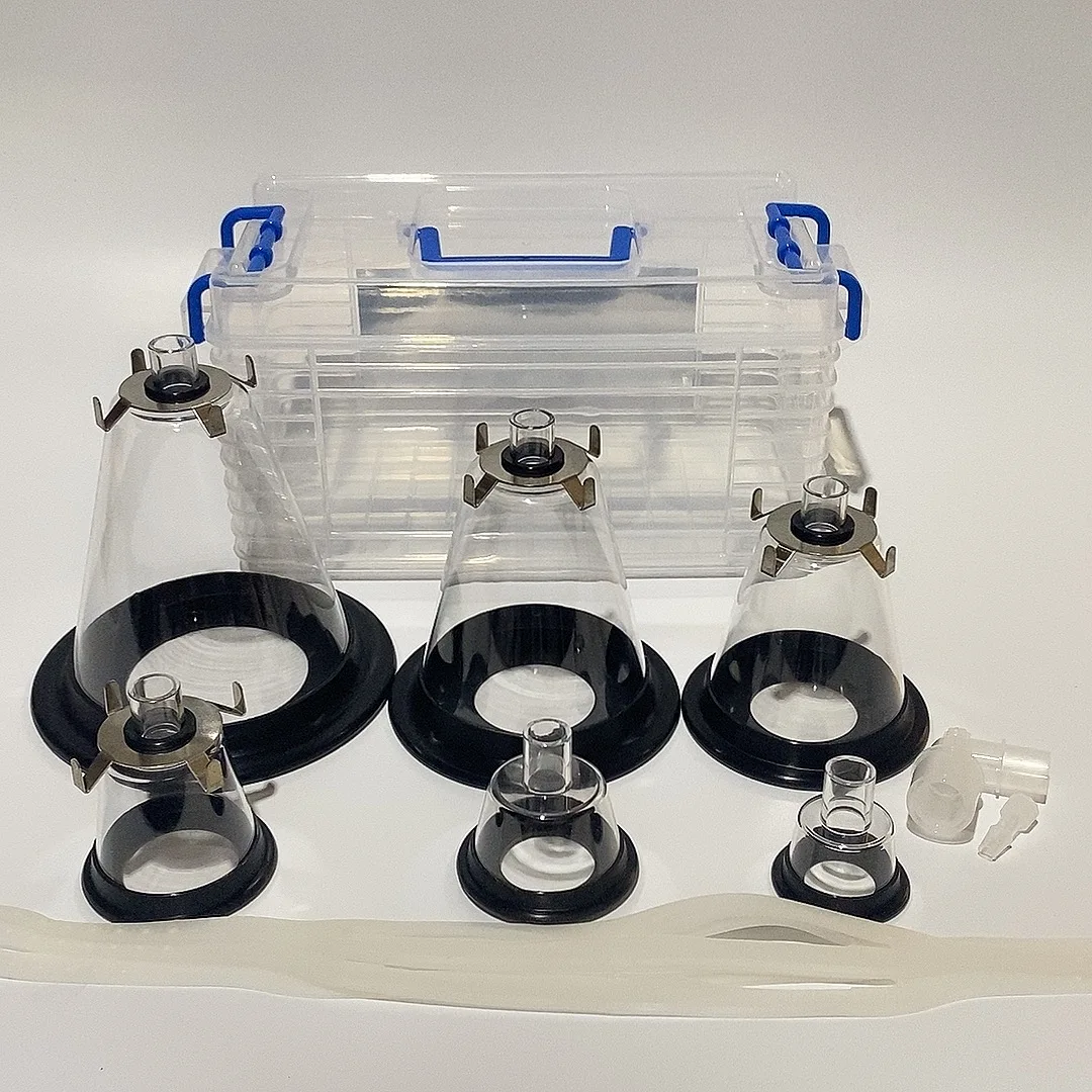 Vet Tech Accessories - หน้ากากผ่าตัดสัตว์ขยาย, หน้ากากดมยาสลบทางเดินหายใจสําหรับสัตว์เลี้ยง, คู่มือโปร่งใสสําหรับสุนัขและแมว, เครื่องช่วยชีวิต, สัตวแพทย์