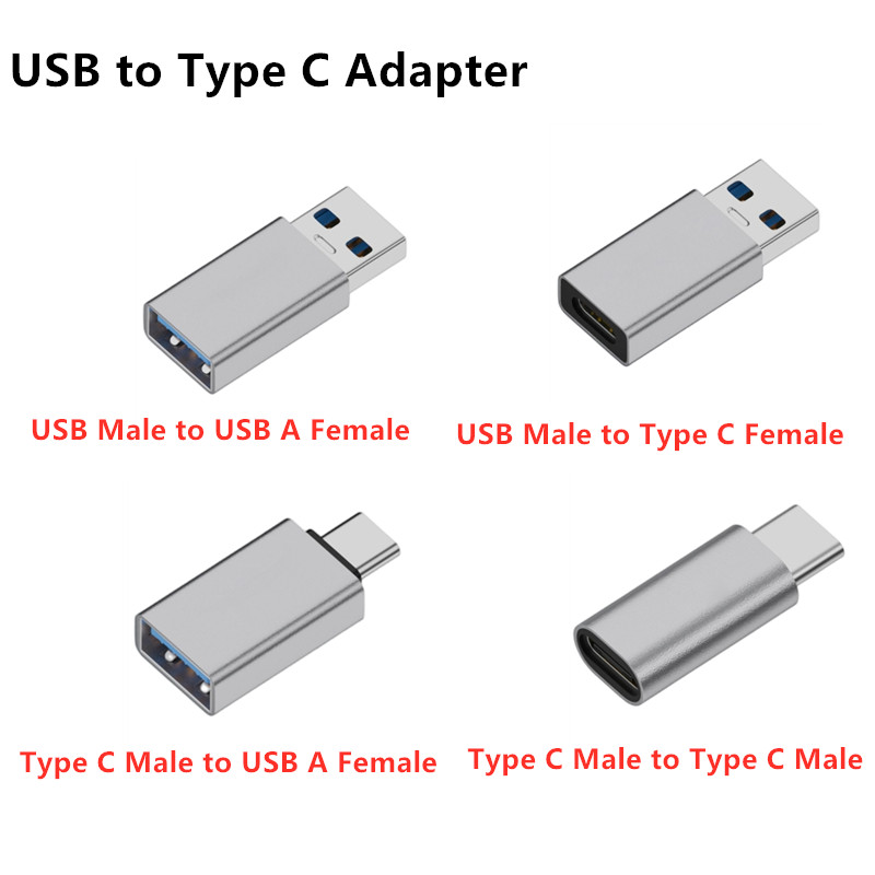 Type C Multiport Adapter - ตัวบล็อกข้อมูล USB และตัวบล็อกข้อมูล USB-C, อะแดปเตอร์ตัวบล็อกข้อมูล USB-A