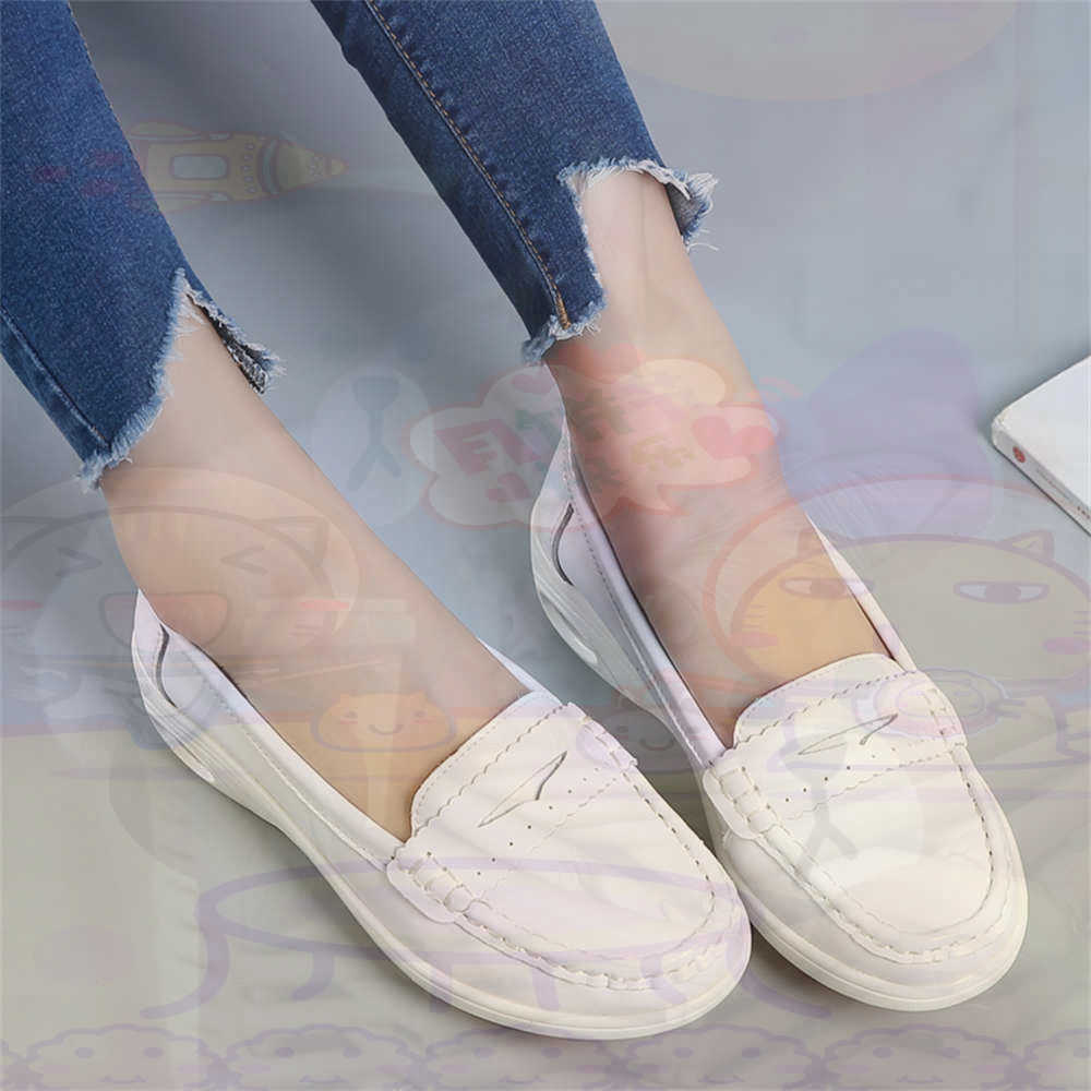 Tech Trend Accessories - Soft SLIP-ON สตรีขนาดใหญ่รองเท้าเทนนิสสเก็ตบอร์ดสุภาพสตรีรองเท้าผ้าใบแบรนด์หรูกีฬาวิทยาลัย Drop Shipping
