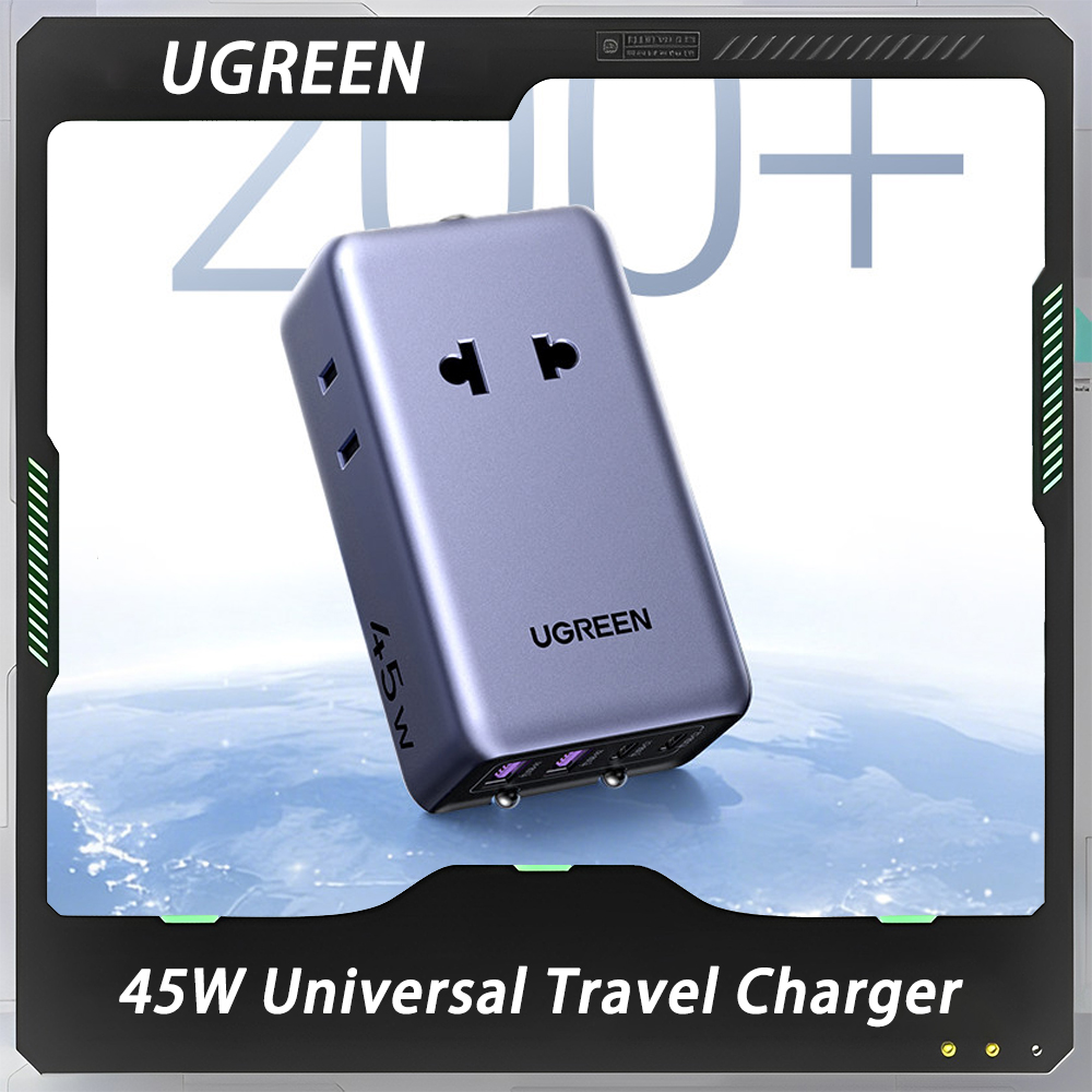 Type C Multiport Adapter - อะแดปเตอร์ UGREEN 45W GaN อเนกประสงค์ สำหรับเดินทาง