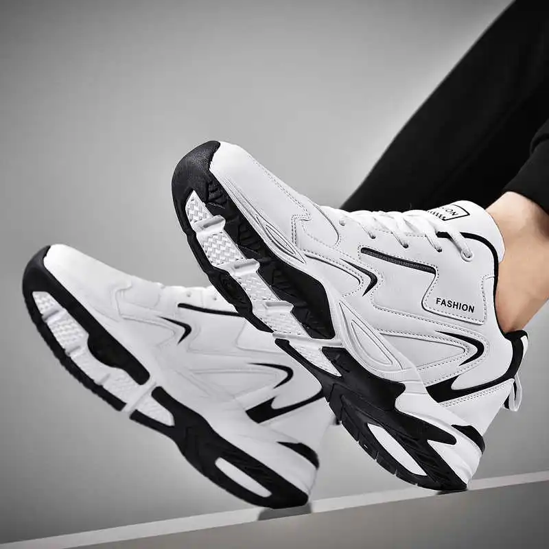 Tech Trend Accessories - เย็นฤดูใบไม้ผลิ GYM รองเท้าผ้าใบ Casual Loafers Mens