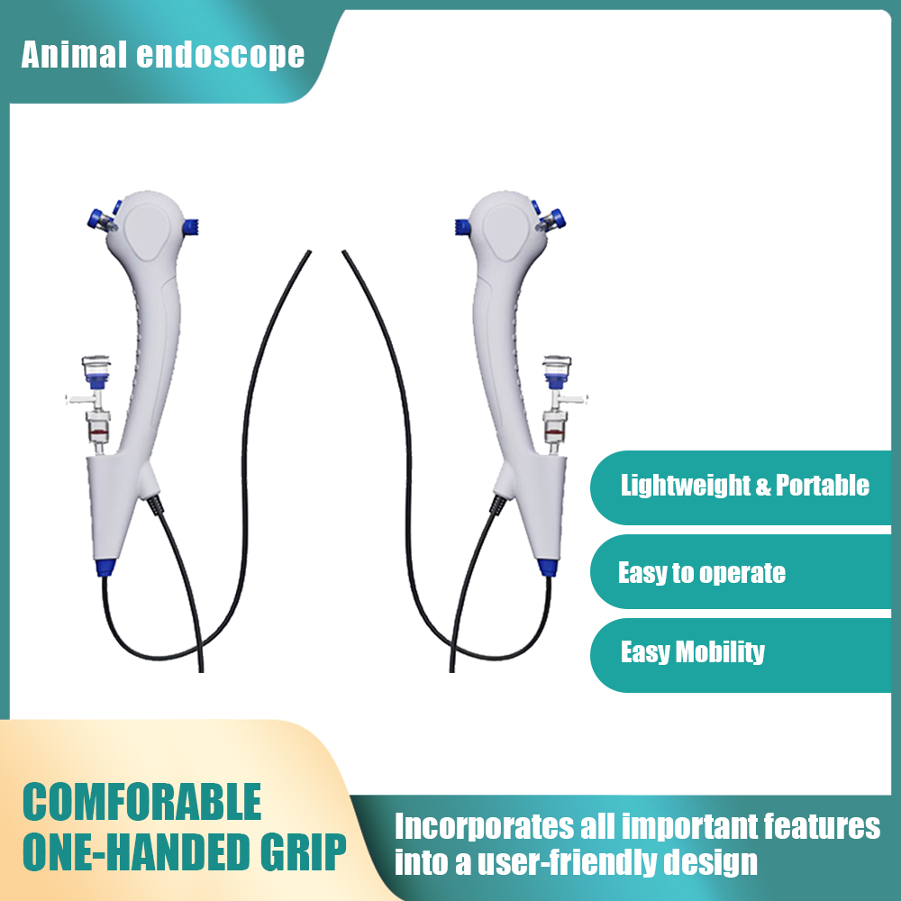 Vet Tech Accessories - กล้องเอนโดสโคปแบบยืดหยุ่น, ขนาด 1.95 มม./2.5 มม./3 มม./4.3
