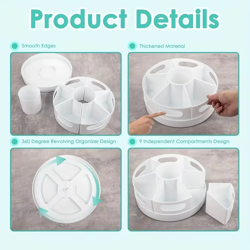 360 °   ที่จัดระเบียบโต๊ะทำงาน - Tech Accessories For Office บทวิจารณ์และราคา