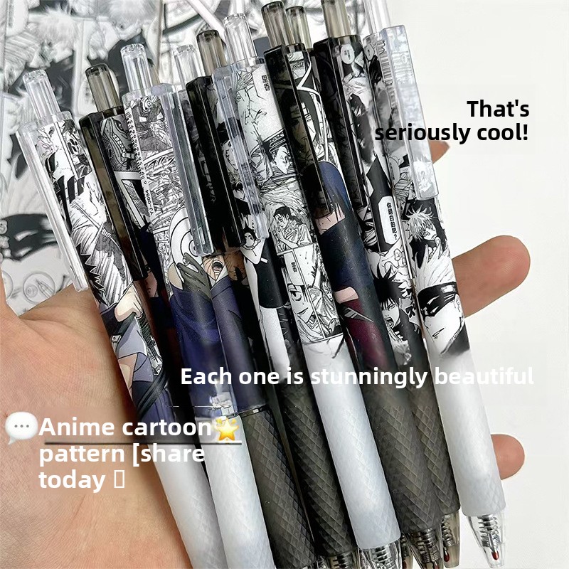 ปากกาเจลลายการ์ตูนนารูโตะน่ารั - Tech Accessories For Office บทวิจารณ์และราคา