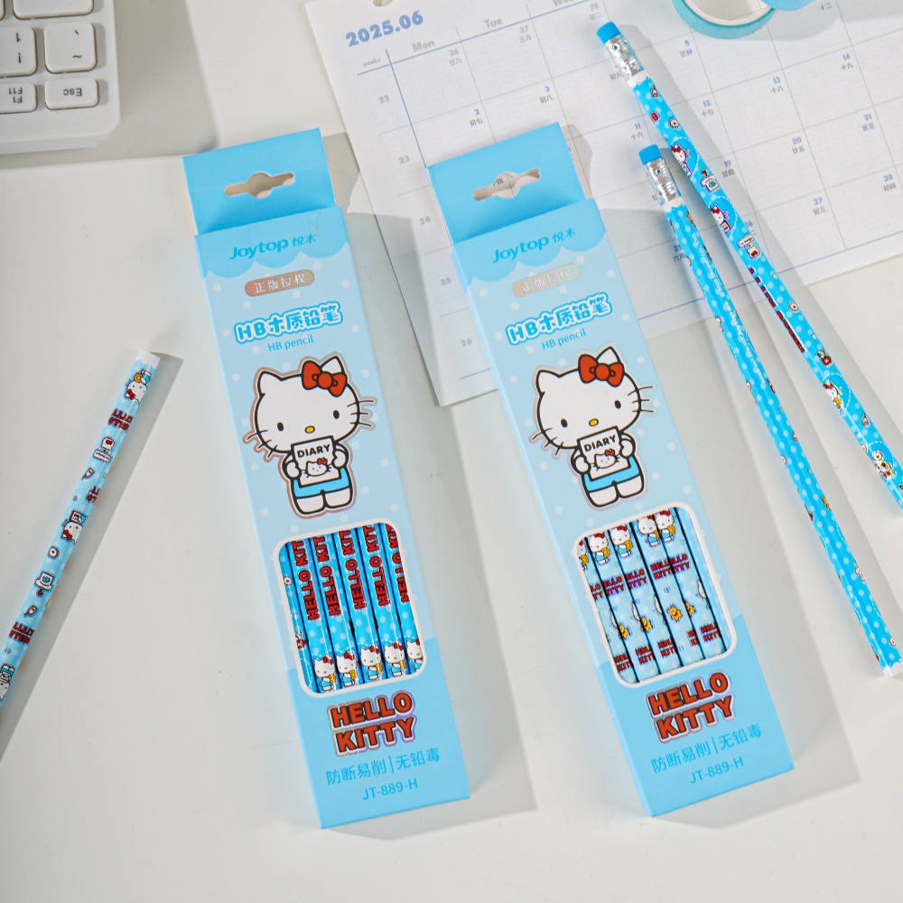 12 ชิ้นของแท้ซานริโอ เฮลโล คิต - Tech Accessories For Office บทวิจารณ์และราคา