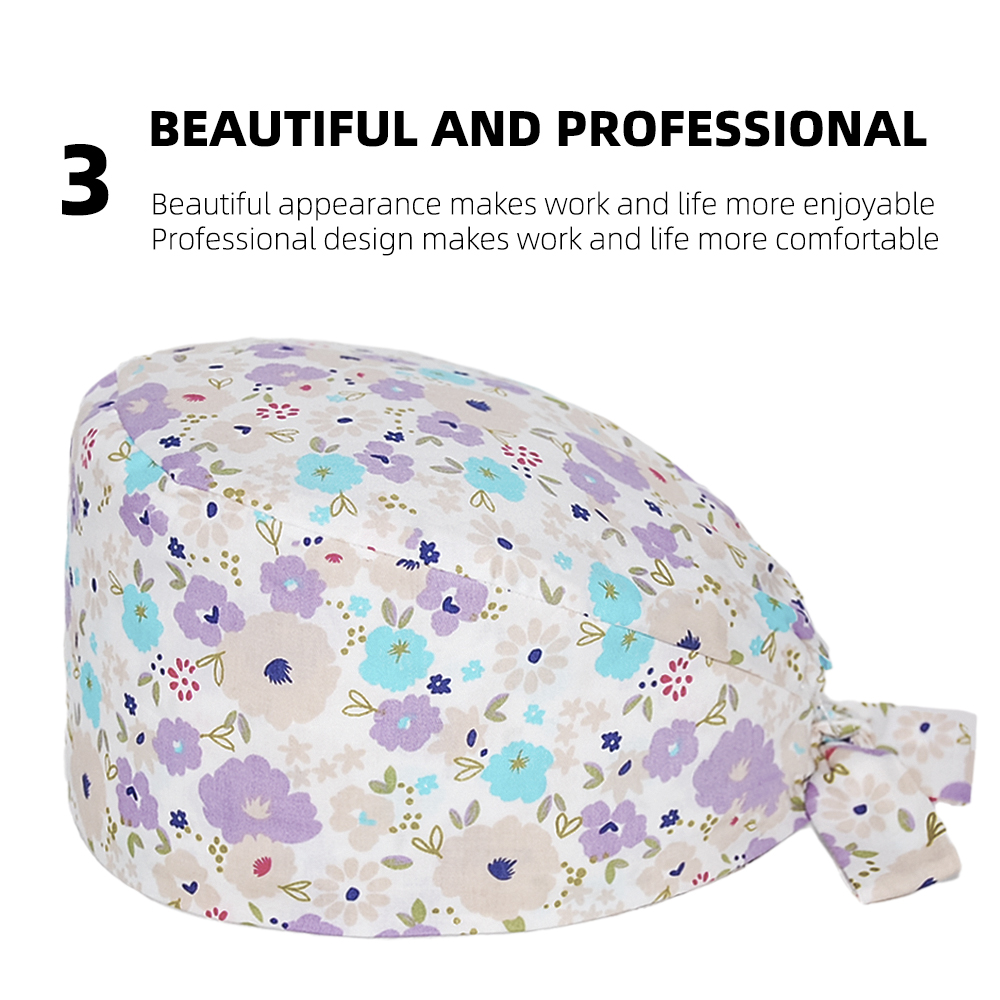 หมวกสครับลายการ์ตูนสำหรับผู้หญ - Vet Tech Accessories บทวิจารณ์และราคา