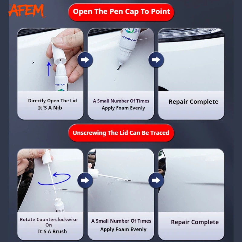 1 ปากกาทาสีรถยนต์ ปากกาซ่อมแซม - I Tech Accessories บทวิจารณ์และราคา