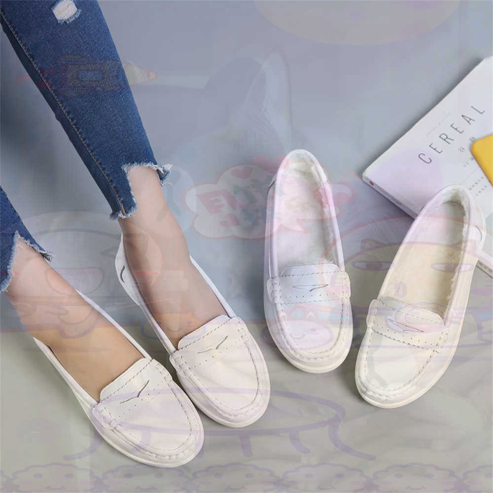 Soft SLIP-ON สตรีขนาดใหญ่รองเท - Tech Trend Accessories บทวิจารณ์และราคา