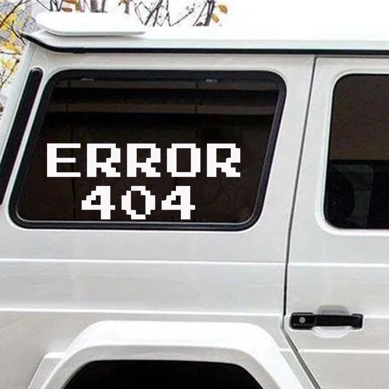 สติกเกอร์ติดรถยนต์ลาย Error 40 - Tech Trend Accessories บทวิจารณ์และราคา