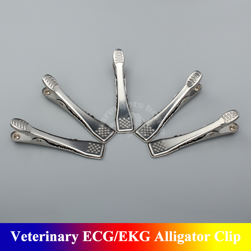 5pcs Veterinary ECG/EKG คลิปจร - Vet Tech Accessories บทวิจารณ์และราคา